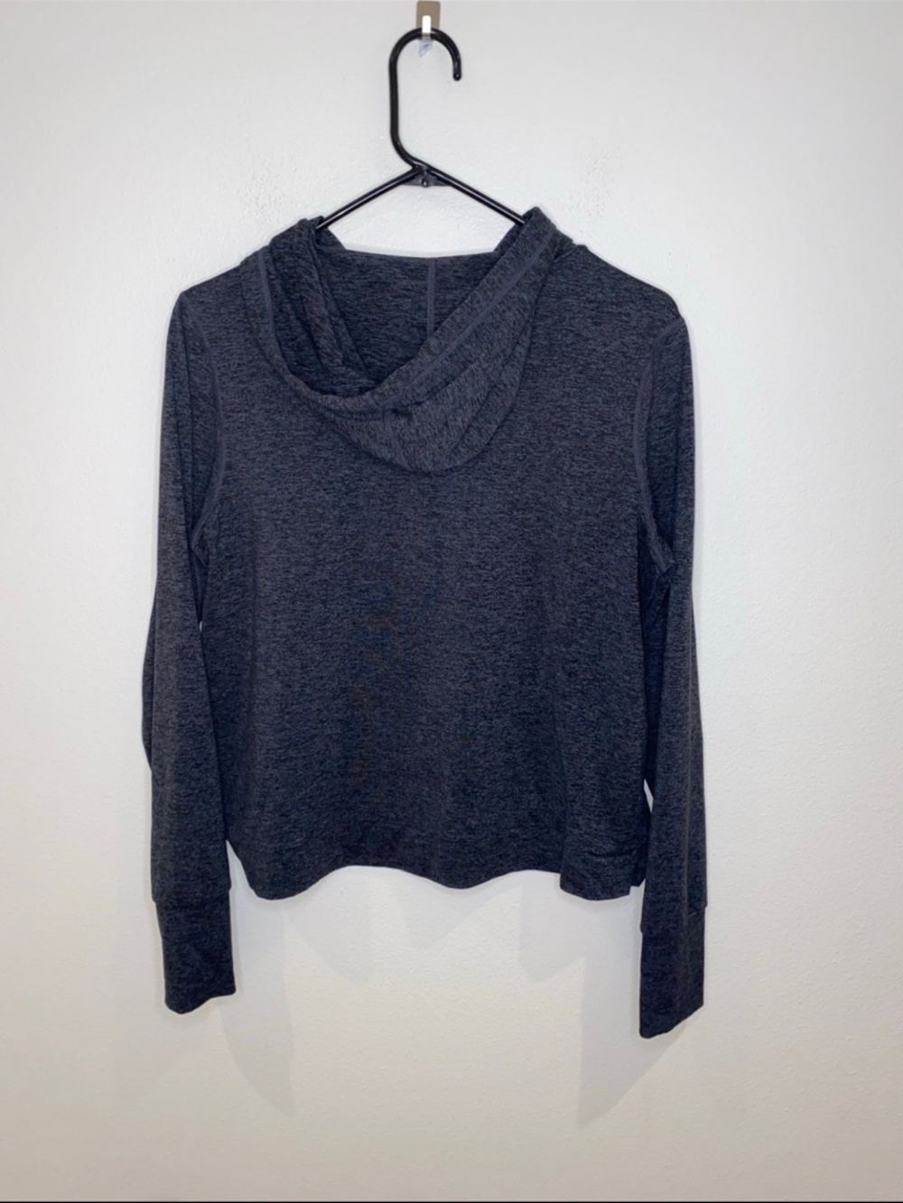Vuori Halo Essential Hoodie Pullover DreamKnit Charcoal Gray Woman’s L - Picture 3 of 7